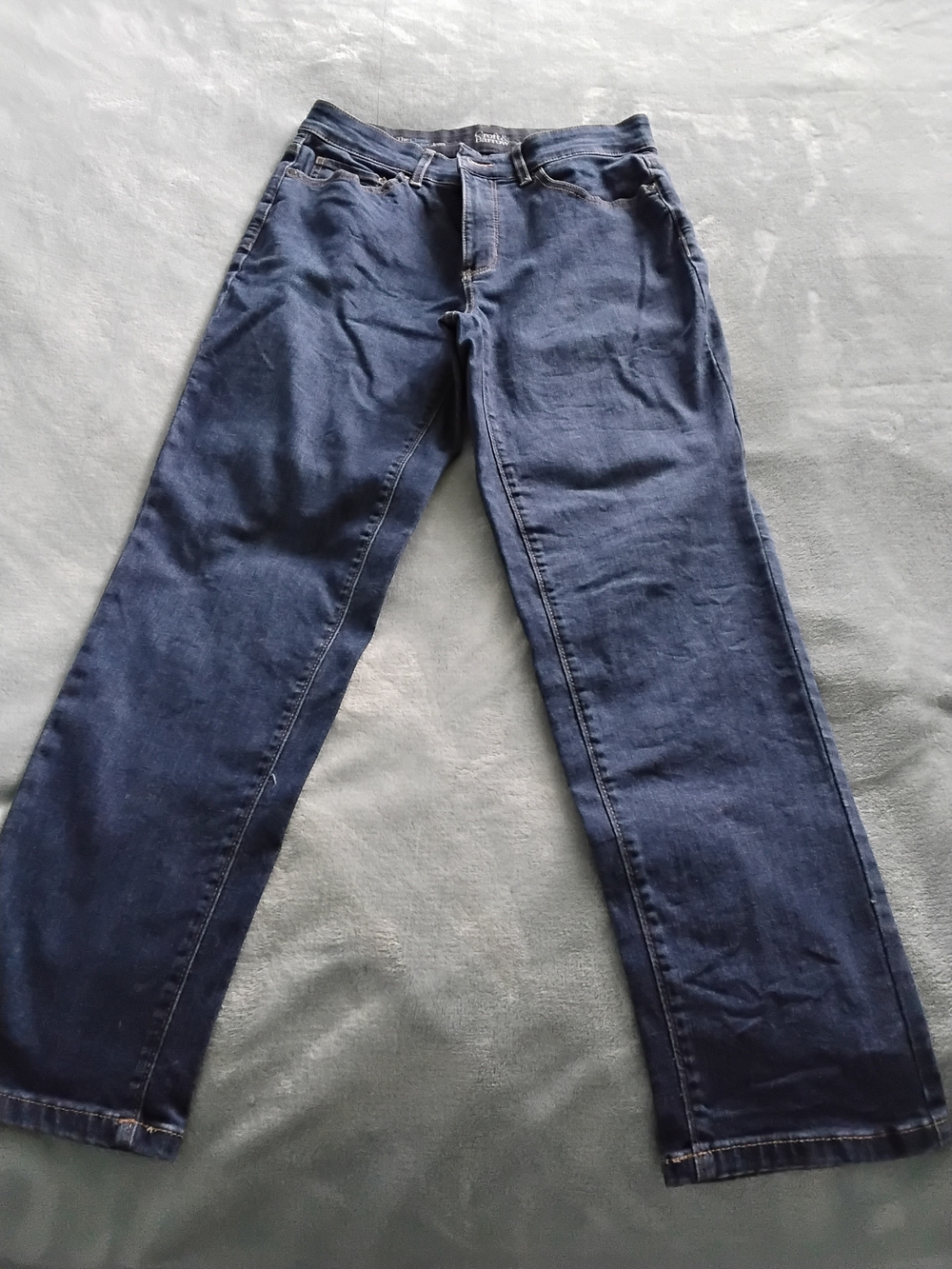 Croft&Barrow Ladies Dark Blue Jeans - Classic Straight Fit